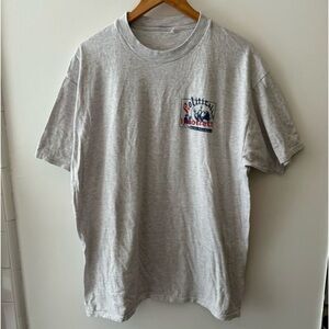 Vintage 90s Politically Incorrect t-shirt heather grey cotton tee. Size XL